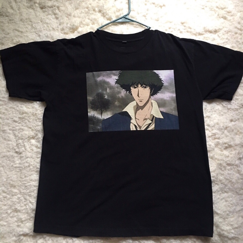 Dumbgood cowboy bebop spice spiegel rain tee